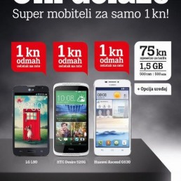 Tele2 nudi Mix 75 tarifu i pametni telefon za 1 kunu