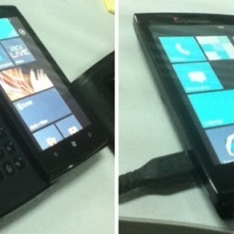 Procurile prve fotke SE mobitela na WP7