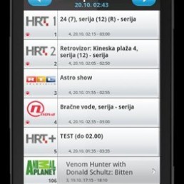 Aplikacija MAXtv Vodič za iOS, Android i Symbian