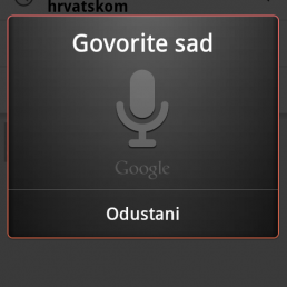 Google Voice Search ćemo lakše koristiti - dostupan i na hrvatskom jeziku