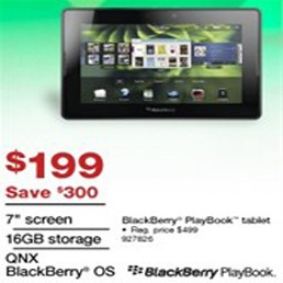 BlackBerry PlayBook promijenjene vrijednosti