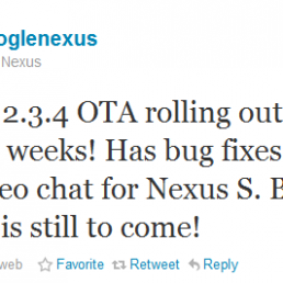Android 2.3.4 uskoro na Nexusu [VIDEO]