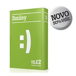 Tele2 spremio ljetnu tarifu - Smiley J