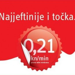 Ljudi, jel to moguće - prema svim mrežama 0,21 kn/min