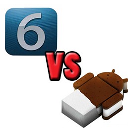 Mobilni gladijatori – Android Ice Cream Sandwich i iOS 6 