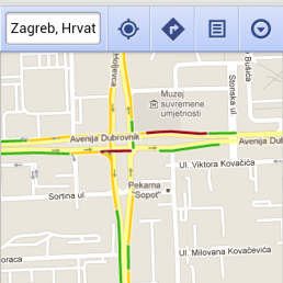 Google Maps od danas prikazuje stanje prometa u Hrvatskoj
